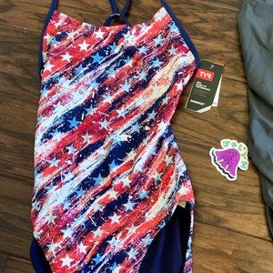 NWT TYR Cutoutfit 34 Practice Suit